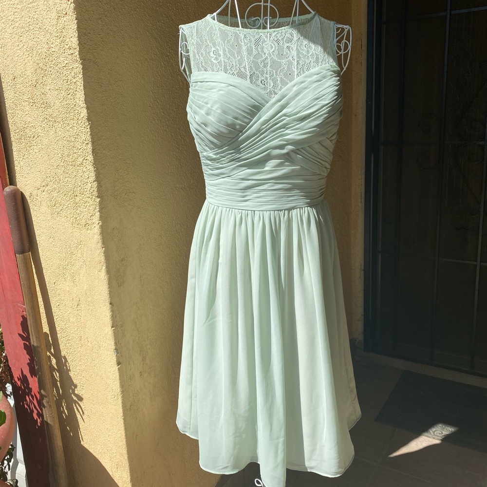 Sage Green Formal Dress
